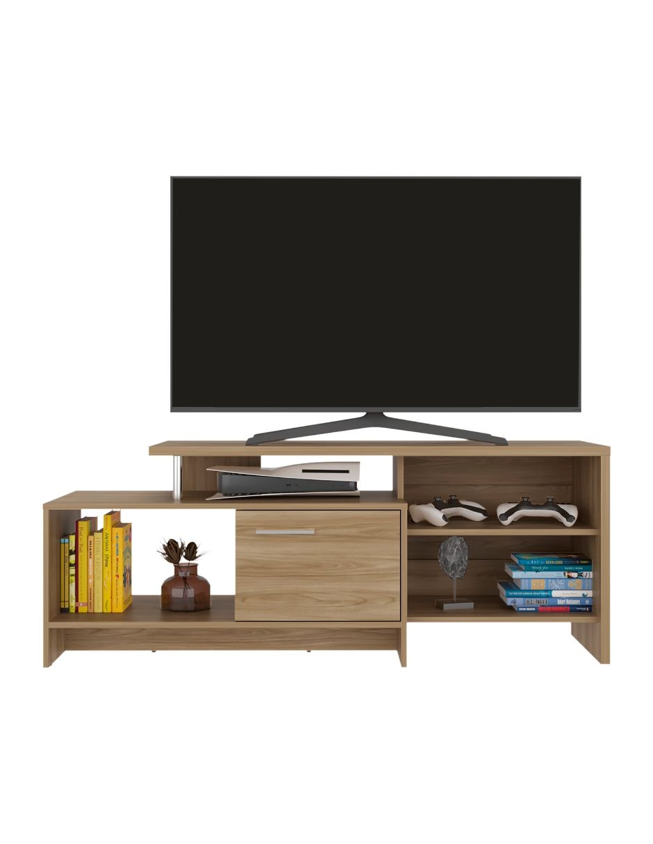 Mueble de tv armable Excelsior de aglomerado y madera